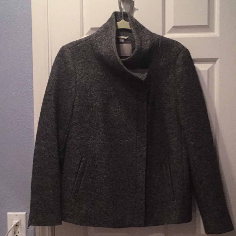Wool blend coat
